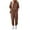 Brown, variant on Valentine's Day Sweatsuits Women 2 Piece Outfit Jogger Set Sweatshirt Top and Pants Tracksuit Set Trouser Suit Casual Fitness Set Sports Suit