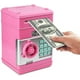 thumbnail image 1 of Alcancía, cajero automático electrónico, contraseña, efectivo, monedas, juguete para niños, rosa, 1 of 4