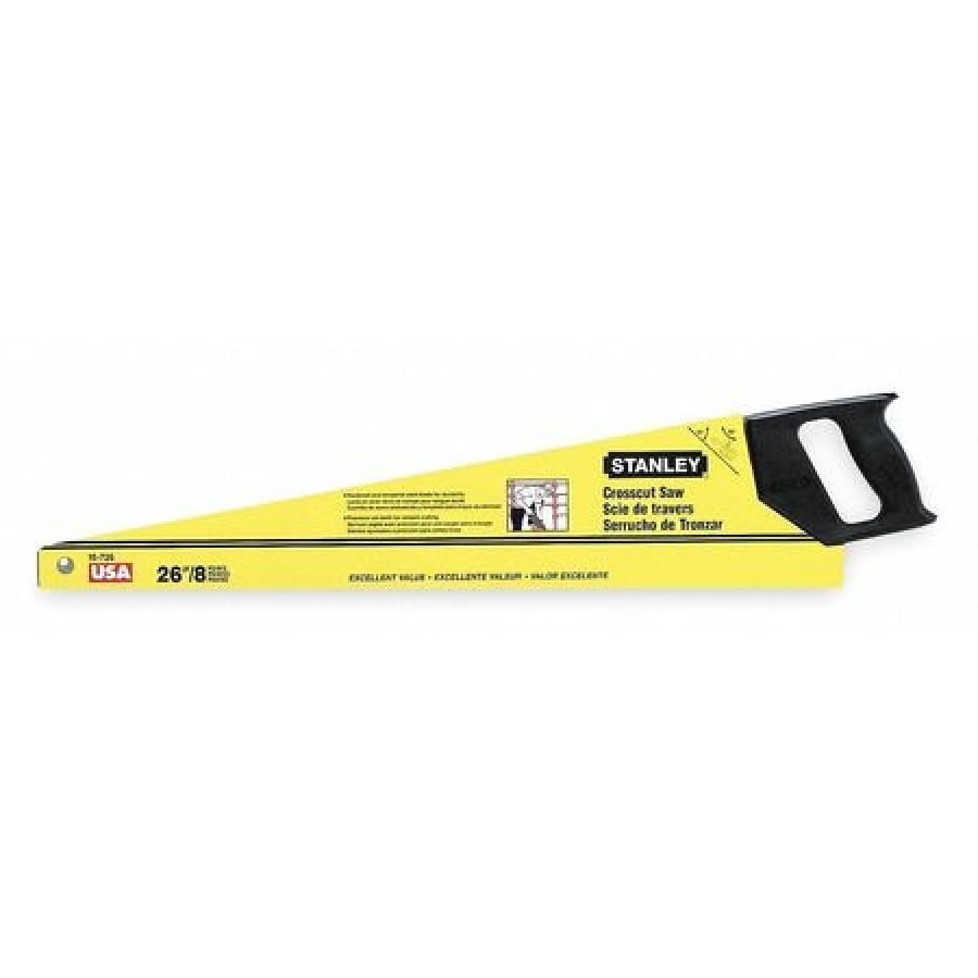 STANLEY 15726 26Inch 8 Point Crosscut Hand Saw