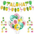 thumbnail image 1 of Suministros de decoración para fiestas tropicales de verano hawaiano LingWen 8390605752629, 1 of 1