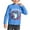 Blue, variant on Girls Light-Up Tree Shirts Pullover Sweatshirt Casual Long Sleeve Top Comfortable Round Neck Shirt Red 12 M-24 M