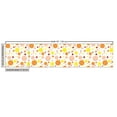 thumbnail image 3 of Abstract Fabric by the Yard, Geometric Round Shaped Circles and Polka Dots Oval Pastel Repetition, Decorative Upholstery Fabric for Chairs & Home Accents, Peach and Dark Orange by Ambesonne, 3 of 5