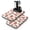 White-52, variant on Tropical Watermelon Coffee Maker Mat 2-Pack - Reusable Absorbent Counter Mat for Bar Accessories, Geometric Watermelon Design