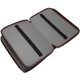 thumbnail image 4 of 4-Layer Zipper Pencil Case, Large Capacity 200 Slots PU Practical 200 Slots Pencil Pocket Beautiful  For School For Outdoor Sketching ANGGREK Marrón, 4 of 8