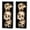 2pcs, variant on Pile of Skulls Book Nook, Gothic Skull Bookshelf Insert, 3 Tier Stacked Skulls Sculpture with Black Frame, Academia Spooky Decor for Bookshelf Halloween Living Room Study (1PC)