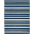 thumbnail image 1 of Nourison Bbl20 Butera BB203 Blue/Ivory Area Rug - 7'9 x 9'9, 1 of 7