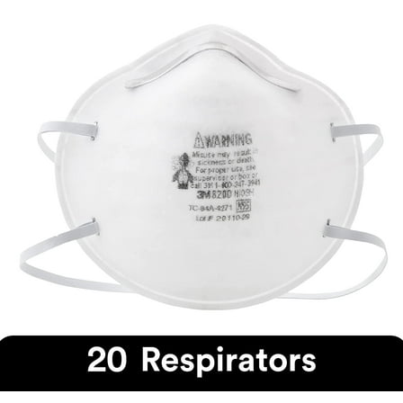 3M Particulate Respirator 8200 (Pack of 20)