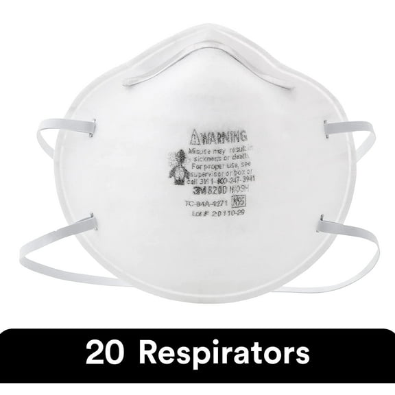 3M Particulate Respirator 8200 (Pack of 20)