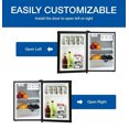 thumbnail image 2 of Compact Fridge with Freezer, 2.56 Cubic Feet, Black, 2 of 9
