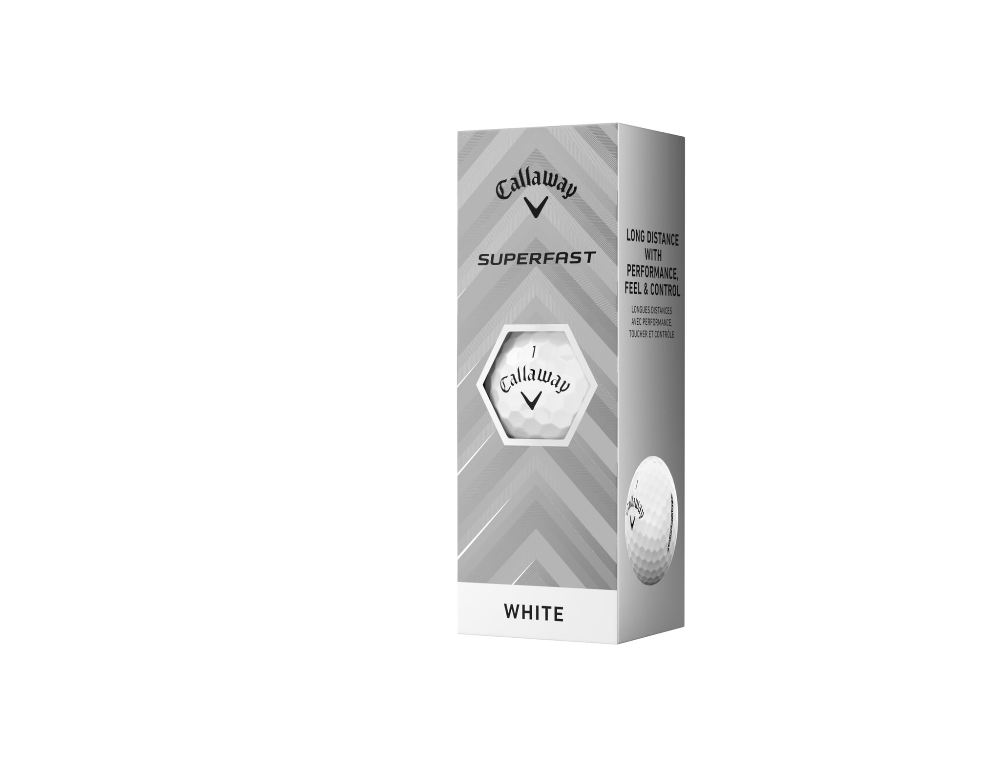 Callaway Superfast 2025 Golf Balls 15pk, White