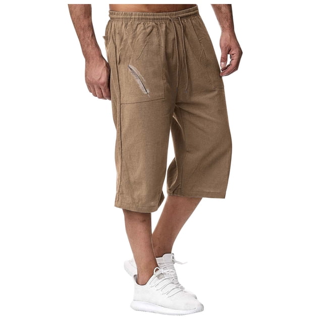 Memory Pants for Man 4 8 Band 13 Boy Apparel Pants Sports Men Light Pants Casual Pants for Men Jogging In Spring And Summer Relaxing And Relaxing Beach Vacation Nine Point