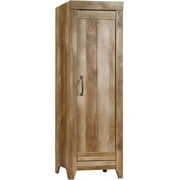 HOZO Adept Narrow Storage Pantry Cabinet, L: 22.60" x W: 16.77" x H: 70.98", Craftsman Oak finish