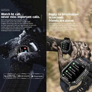Rainbuvvy KR82 SmartWatch 2.1 inch AMOLED , Flashlight, Outdoor Sports Watch
