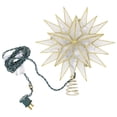 thumbnail image 5 of Kurt Adler 10-Light Gold Capiz Star Treetop, 5 of 6