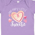 thumbnail image 4 of Inktastic Pop Pop's Little Sweetie with Pink Heart Cookie Boys or Girls Baby Bodysuit, 4 of 5