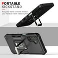 thumbnail image 4 of Feishell for Samsung Galaxy A14 5G Cover with Metal Ring Folding Kickstand,Drop Protection Magnetic Car Mount Shockproof Durable Dual Layer Hybrid Rugged Protective Phone Case,Black, 4 of 9