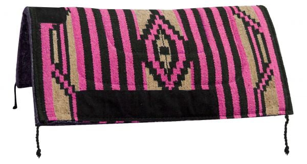 32" x 32" Acrylic Top Saddle Pad w/ Felt Bottom (Pink)