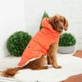 thumbnail image 4 of GF Pet GJ468F2-OR-XL Super Puff Parka Coat, Orange - Extra Large, 4 of 5
