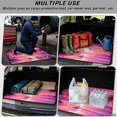 thumbnail image 3 of KUIFORTI Pink Coconut Tree Trunk Liners for Cars 29" x 39" Polyester Anti-Scratch Cargo Mat Rear Trunk Line Durable Easy to Clean Interior Accessories for Daily Travel, 3 of 7