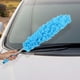 thumbnail image 3 of Limpiador de polvo suave y flexible para el hogar, poste de extensión telescópico de acero inoxidable, color azul cielo, 3 of 11