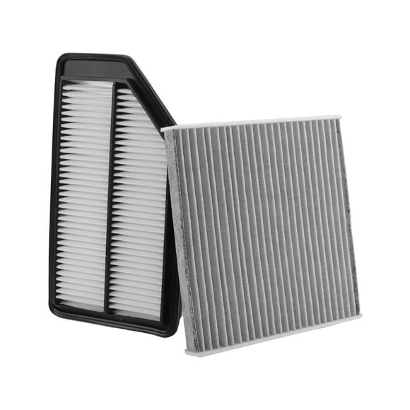 Conjunto de filtro de aire de cabina del motor Unique Bargains Combo Set Kit de filtro de aire limpiador Elemento No.17220RV0A00/80292SDAA01 para Honda Odyssey 3.5L 2011-2017 1 juego