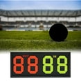 thumbnail image 3 of Carte de Tableau de Substitution Manuelle de Football de Football à 4 Chiffres pour Arbitre Durable, 3 of 9