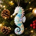 thumbnail image 4 of JHRGJIO Acrylic Christmas Ornament, Hanging Pendant Accent, Mini Xmas Tree Decorations Holiday Tree Indoor Home Decor Festival Gift Christmas Decorations Winter Decor, 4 of 6