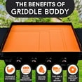 Griddle Buddy Grill Mat Food Grade Silicone Grill Cover Protect Your
