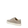 thumbnail image 3 of Sam Edelman Emma Mink Grey Lace Up Rounded Toe Woven Detailed Low Top Sneakers (Mink Grey, 6.5), 3 of 7