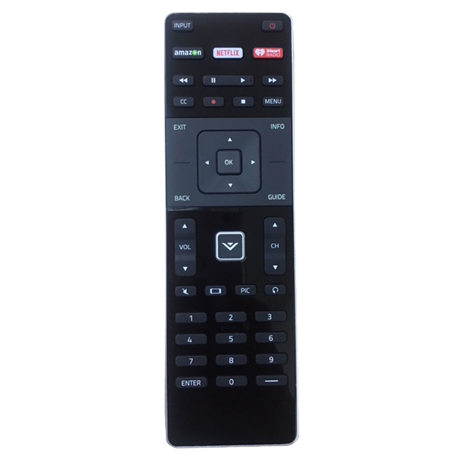 Replacement TV Remote Control for Vizio XRT50000111203121 (IHEART