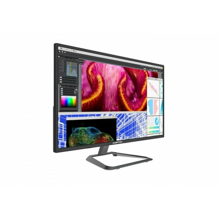 Sceptre 27" IPS Ultra 4K LED Monitor, UHD 3840x2160, HDMI DVI DisplayPort Speakers, Metal Black 2018