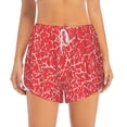 thumbnail image 2 of Balery Beef2 Pantalones cortos deportivos para mujer con forro y dos bolsillos, elásticos, para entrenamiento, gimnasio, yoga-Small, 2 of 7
