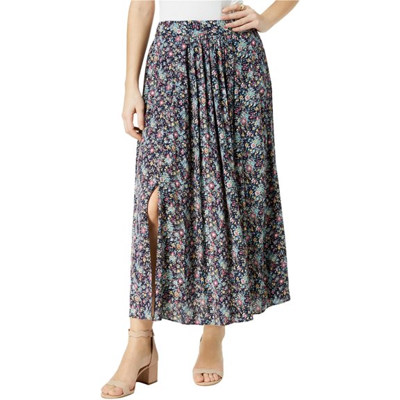 Maison Jules Womens Tie-Back Maxi Skirt