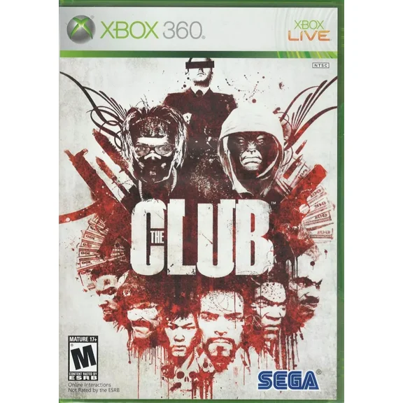 The Club Xbox 360 (Brand New Factory Sealed ) Xbox 360