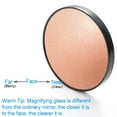 thumbnail image 4 of Magnifying Makeup Mirror - Portable Round Handheld Cosmetic Mirror with 12X Magnification, 2 Suction Cups, Wall Mount, Tweezing, Skin Care, Makeup Application, Travel Friendly, Wom Makeup Organizers, 4 of 7