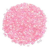 Loose Sequins,Glitter Sequins Cup Sequins Embroidery Sequins for Jewelry Making Crafts Sewing Deep Pink