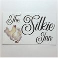 thumbnail image 1 of Funny Tin Sign Silkie Inn Chicken Sign White Rooster Coop Farm Country Hen House Bar Cafe Living Room Kitchen Home Decoration 12x16 Inches, 1 of 4