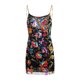 thumbnail image 2 of SAYOO Vestido corto informal con tirantes y cadena para mujer, con cuello en V, sin espalda, con lentejuelas SAYOO  Casual, 2 of 9