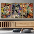 thumbnail image 3 of wall26 Framed Canvas Print Wall Art Set Spray Paint Michelangelo David Graffiti &amp; Street Art Comic Book Illustrations Modern Art Urban Portrait for Living Room, Bedroom, Office - 24"x36&quot, 3 of 5