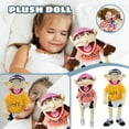 thumbnail image 1 of Jeffy Puppet 2PC Soft Plush Toy Hand Puppet for Play House, Mischievous Funny Puppets Toy with Working Mouth,Kid's Gift for Birthday Christmas Halloween Party Jeffy Puppets, 1 of 9