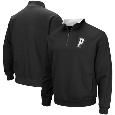 Men s Colosseum Black Providence Friars Tortugas Logo Quarter-Zip Jacket Men s Colosseum Black Providence Friars Tortugas Logo Quarter-Zip Jacket