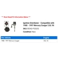thumbnail image 2 of Ignition Distributor - Compatible with 1988 - 1997 Mercury Cougar 3.8L V6 1989 1990 1991 1992 1993 1994 1995 1996, 2 of 2