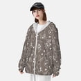 thumbnail image 3 of Balery Retro Bunny Sudadera ligera de manga larga con capucha y protección solar UPF 50+ para hombre y mujer, ideal para pesca y running-3X-Large, 3 of 7