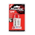 thumbnail image 2 of Candado para equipaje Master Lock 4680DNKL con 3 esferas combinadas de metal, 2 of 4