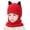 Red, variant on Chenyin Baby Kids Winter Warm Knitted Bib Hat for Girls Boys Fleece Lined Toddler Hat Autumn Winter Padded Thickened Warm Beanie Cap 1-5 Years