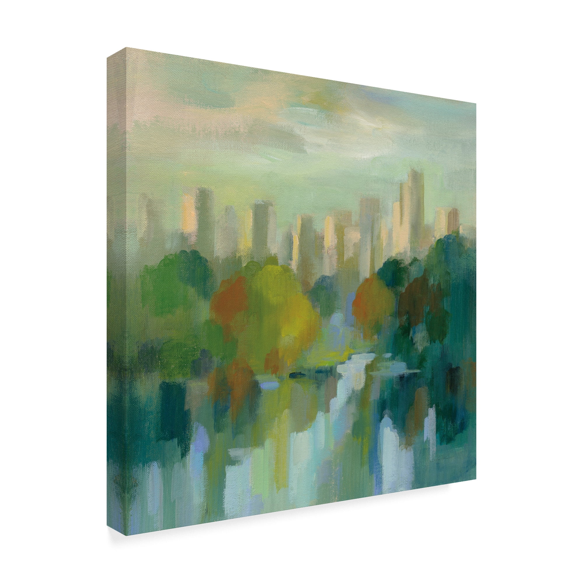 Trademark Fine Art 'Manhattan Sketches IV' Canvas Art by Silvia Vassileva