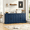 Blue, variant on Winkalon 70'' Large Sideboard Buffet Cabinet, Farmhouse Kitchen Storage Cabinet with 4 Doors, Wood Coffee Bar Cabinet for Living Room, Dark Brown