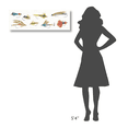 thumbnail image 4 of Global Gallery's 'Gone Fishin XII' By Elyse DeNeige Stretched Canvas Wall Art, 4 of 4