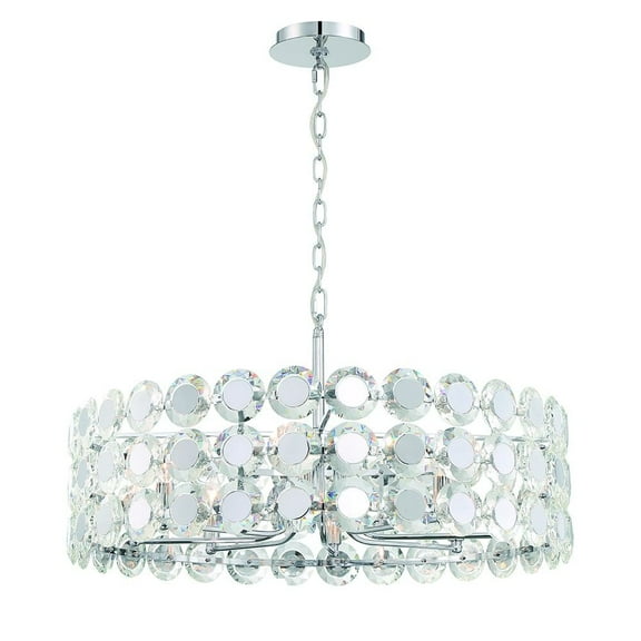 Eurofase Lighting - Perrene - 8 Light Chandelier In Modern And Contemporary