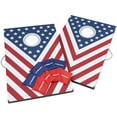 thumbnail image 2 of Triumph 2x3 LED Patriotic Cornhole Set, 2 of 8